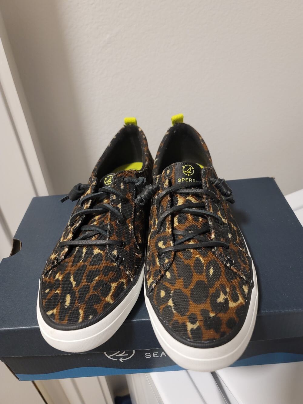 Sperry Crest Vibe Animal Print Sneakers